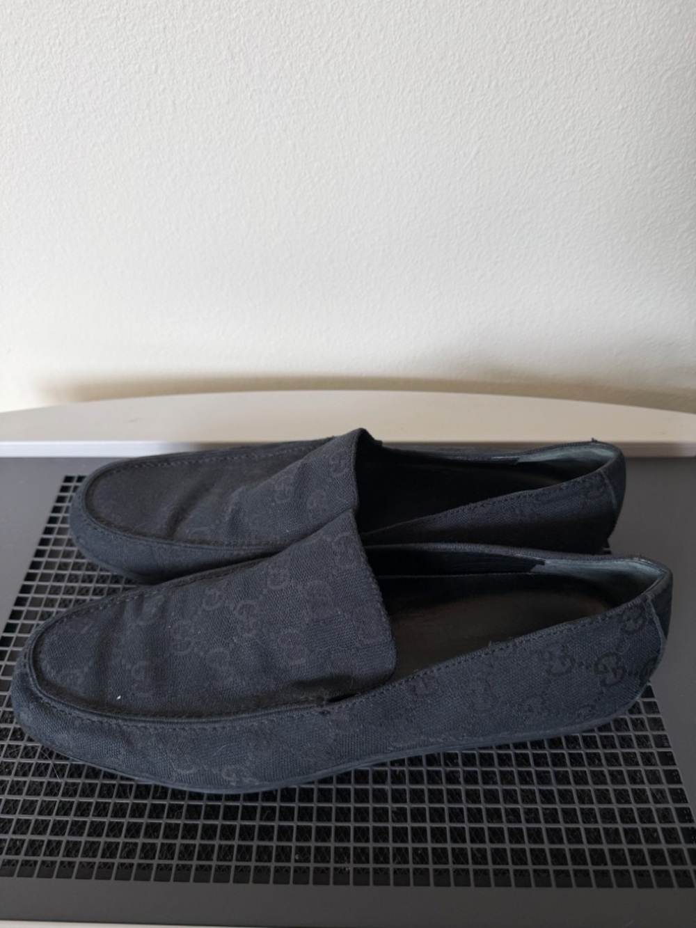 Gucci Women’s Canvas Loafers - Picture 2 of 5